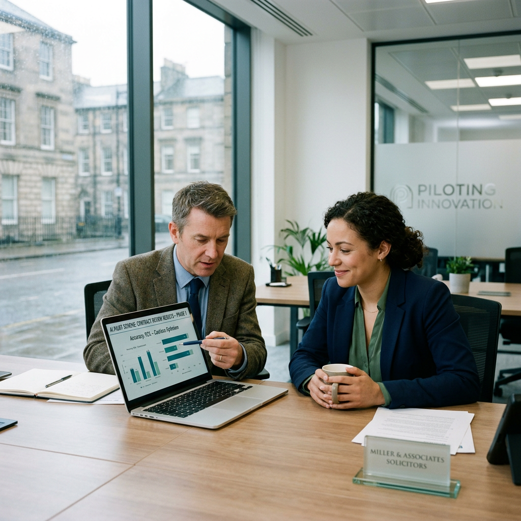 Small UK law firm running an AI pilot scheme